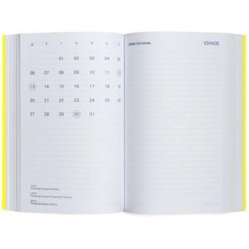ΨΥΧΟΓΙΟΣ the Little Yellow of the Day That we all Need - Daily Planner 2026 32268 9786180163315