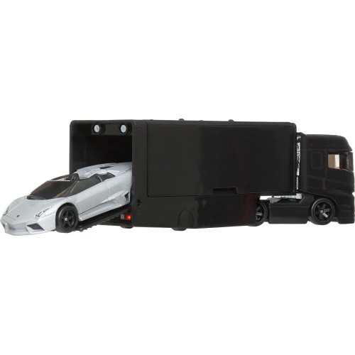 Mattel Hot Wheels Hw Συλλεκτικa Αυτοκινητακια - Νταλικα Με Αυτοκινητακι Hw Lamborghini Reventon S FLF56 / JBM31 194735263738