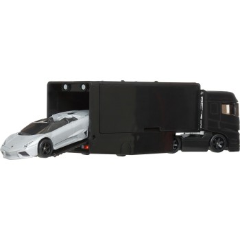 Mattel Hot Wheels Hw Συλλεκτικa Αυτοκινητακια - Νταλικα Με Αυτοκινητακι Hw Lamborghini Reventon S FLF56 / JBM31 194735263738