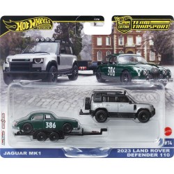 Mattel Hot Wheels Car Culture: Team Transport Team Transport Truck & Race Car, Gift for Racing Collectors FLF56 / JBM29 19473526
