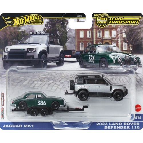 Mattel Hot Wheels Car Culture: Team Transport Team Transport Truck & Race Car, Gift for Racing Collectors FLF56 / JBM29 19473526