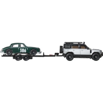 Mattel Hot Wheels Car Culture: Team Transport Team Transport Truck & Race Car, Gift for Racing Collectors FLF56 / JBM29 19473526