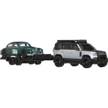 Mattel Hot Wheels Car Culture: Team Transport Team Transport Truck & Race Car, Gift for Racing Collectors FLF56 / JBM29 19473526