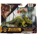 Mattel Jurassic World Strike Attack Kosmoceratops Dinosaur Figure, Single Action & Posable, Digital Play JGB77 / JKL69 194735352