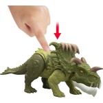 Mattel Jurassic World Strike Attack Kosmoceratops Dinosaur Figure, Single Action & Posable, Digital Play JGB77 / JKL69 194735352