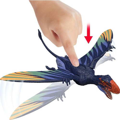 Mattel Jurassic World Strike Attack Dimorphodon Dinosaur Figure, Single Action & Posable, Digital Play JGB77 / JKL68 19473535220