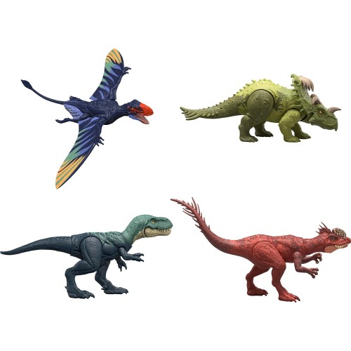 Mattel Jw Rebirth - Φιγούρες Δεινοσαυρων Με Σπαστα Μελη Jurassic World Strike Attack Dimorphodon  JGB77 / JKL68 194735352203