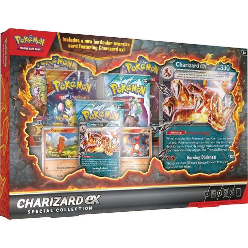 κάισσα Pokemon Tcg: Charizard Ex Special 1 Promo Card, 2 Foil Cards POK104174 196214109179