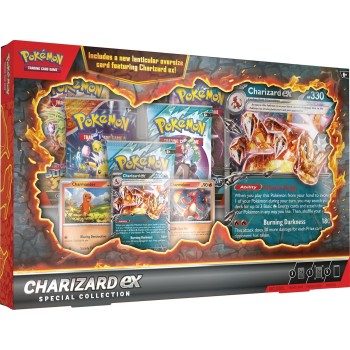 κάισσα Pokemon Tcg: Charizard Ex Special 1 Promo Card, 2 Foil Cards POK104174 196214109179