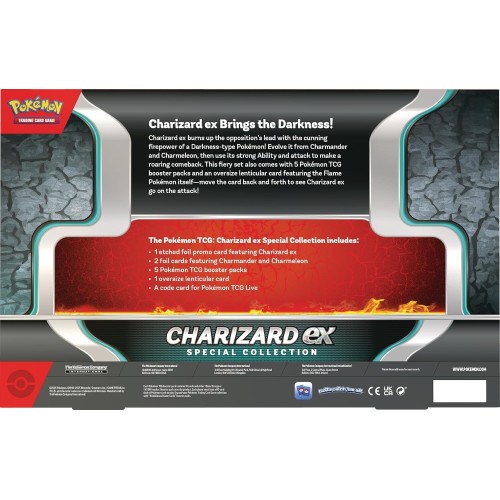 κάισσα Pokemon Tcg: Charizard Ex Special 1 Promo Card, 2 Foil Cards POK104174 196214109179