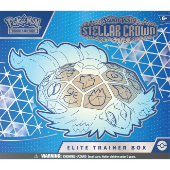 κάισσα Pokemon Tcg: Scarlet And Violet—Stellar Crown Elite Trainer Box POK859229 820650859229