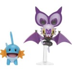 Jazwares Pokemon Φιγούρα Μάχης Πόκεμον Tatsugiri Curly Form And Rowlet JW095007-W20 191726755401