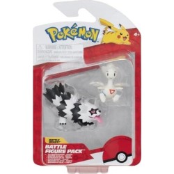 Jazwares Pokemon Pokemon 5 And 8 Cm Battle Figure 2-Pack Galarian Zigzagoon And Toge JW095007-W20 191726755395