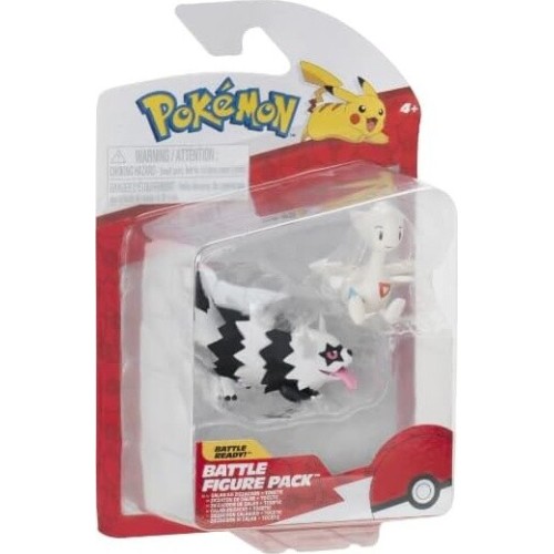 Jazwares Pokemon Pokemon 5 And 8 Cm Battle Figure 2-Pack Galarian Zigzagoon And Toge JW095007-W20 191726755395