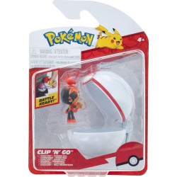 Jazwares pokemon clip ‘n go charcadet and premier  - includes 2-inch battle figure a JW095057-W20 191726757788