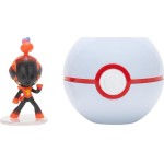 Jazwares pokemon clip ‘n go charcadet and premier  - includes 2-inch battle figure a JW095057-W20 191726757788