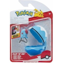 Jazwares Pokemon Clip ‘N Go Tentacool And Dive Ball - Περιλαμβάνει Φιγούρα Μάχης 2 Ιντσών JW095057-W20 191726757825