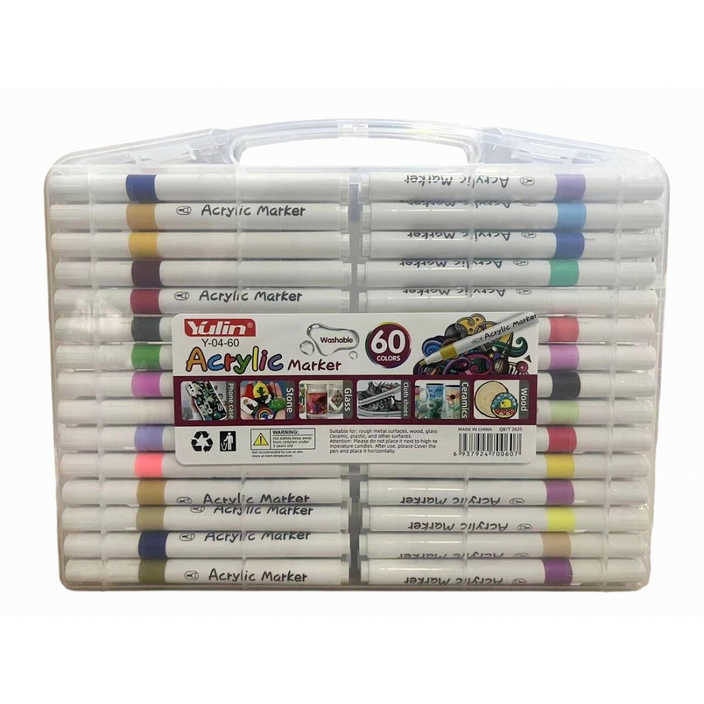 Toys-shop Choice Ακρυλικοί Μαρκαδόροι Washable 60