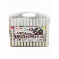 Toys-shop Choice Ακρυλικοί Μαρκαδόροι Washable 24 Χρώματα JK191808 6990225055012