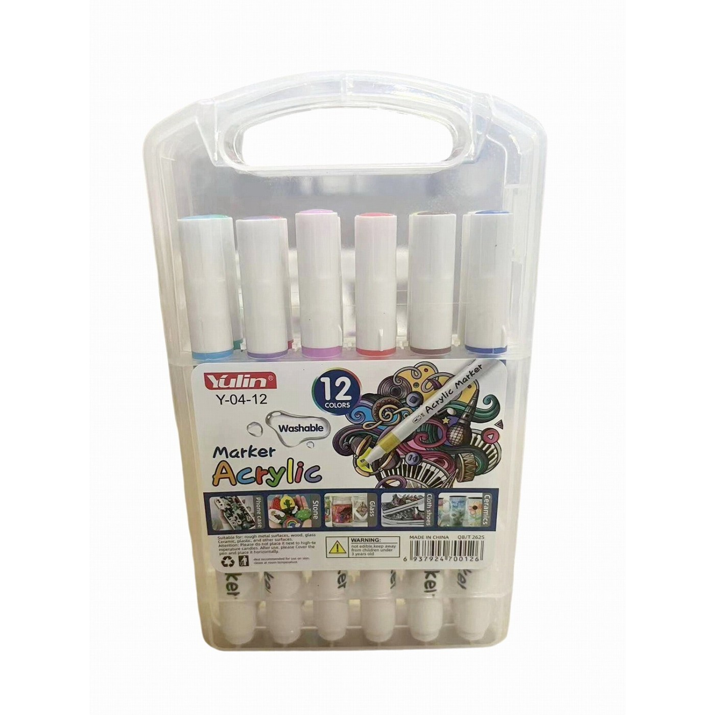 Toys-shop Choice Ακρυλικοί Μαρκαδόροι Washable 12