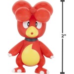 Jazwares Pokemon Pkw3581 Battle Figure Pack Magby and Schiggy Official Detailed Figure, 5 cm Each JW095007-W19 191726709220