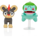 Jazwares Pokemon Battle Figure 2 Pack Litleo Και Bulbasaur 5 Cm W19 JW095007-W19 191726709244