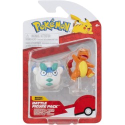 Jazwares Pokemon Battle Figure 2 Pack Galarian Darumaka And Charmander 5 Cm W19 JW095007-W19 191726709237