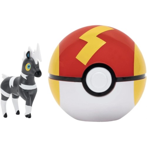 Jazwares Pokemon Zebibron and Speed Ball Clip N Go Includes a 2-inch Battle Figure and Speed Ball Accessory. JW095057-W20 191726