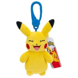 Jazwares Pokemon - Λούτρινα Μπρελόκ 10 Εκ. W14 Pikachu  JW095177-W14 191726710004