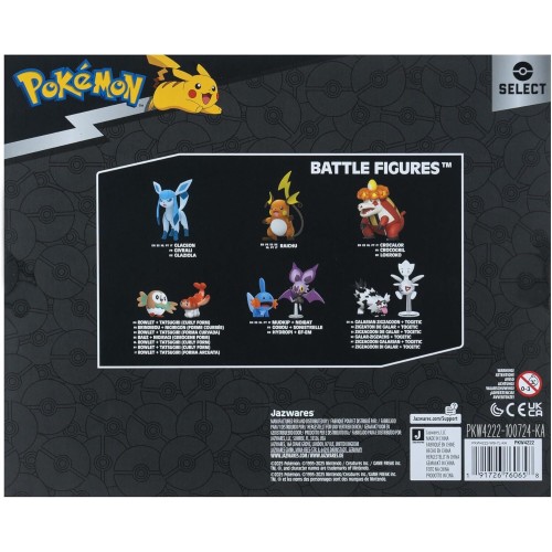 Jazwares Pokemon Select Evolution Multipack Eevee 2, Umbreon, Espeon, Figures JW004222 191726760658
