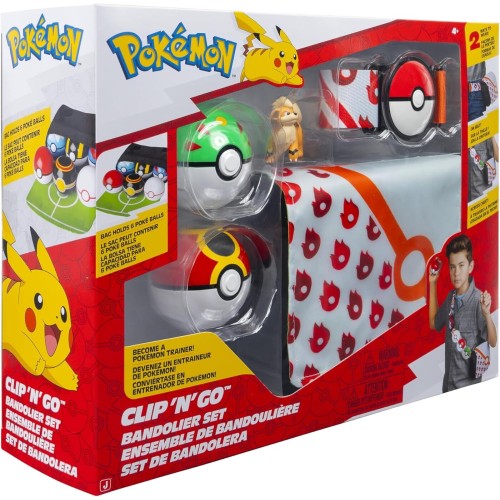Jazwares Pokemon - Clip N Go Bandolier Set Growlithe (PKW4172) JW000028-W6 191726758020