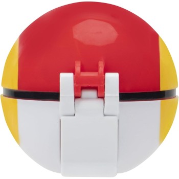 Jazwares Pokemon Pkw4171 - Pikachu Clip 'N Go Bandolier Set - Pikachu Battle Figure, Poke Ball, Turbo Ball, Strap and Bandolier,