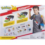 Jazwares Pokemon Pkw4171 - Pikachu Clip 'N Go Bandolier Set - Pikachu Battle Figure, Poke Ball, Turbo Ball, Strap and Bandolier,