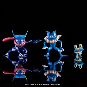 Jazwares Pokemon Select Evolution Pack - Περιλαμβάνει Φιγούρες Μάχης 2" Froakie, 3" Frogadier Και 4,5" Greninja Battle JW003687 