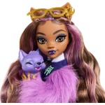 Mattel Monster High Clawdeen Wolf Fashion Doll With Pet Dog Crescent and Accessories HRP65 194735183579