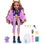 Mattel Monster High Clawdeen Wolf Fashion Doll With Pet Dog Crescent and Accessories HRP65 194735183579