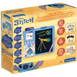Lexibook Disney Stitch Interactive Bilingual Card Reader - Stitch 4+ Years Little Stitch-themed Card Reader, Which reads Cards i