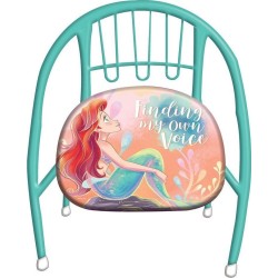 Diakakis imports Disney Princess Metal Chair 36χ35χ36cm Ariel 000563820 5205698615528