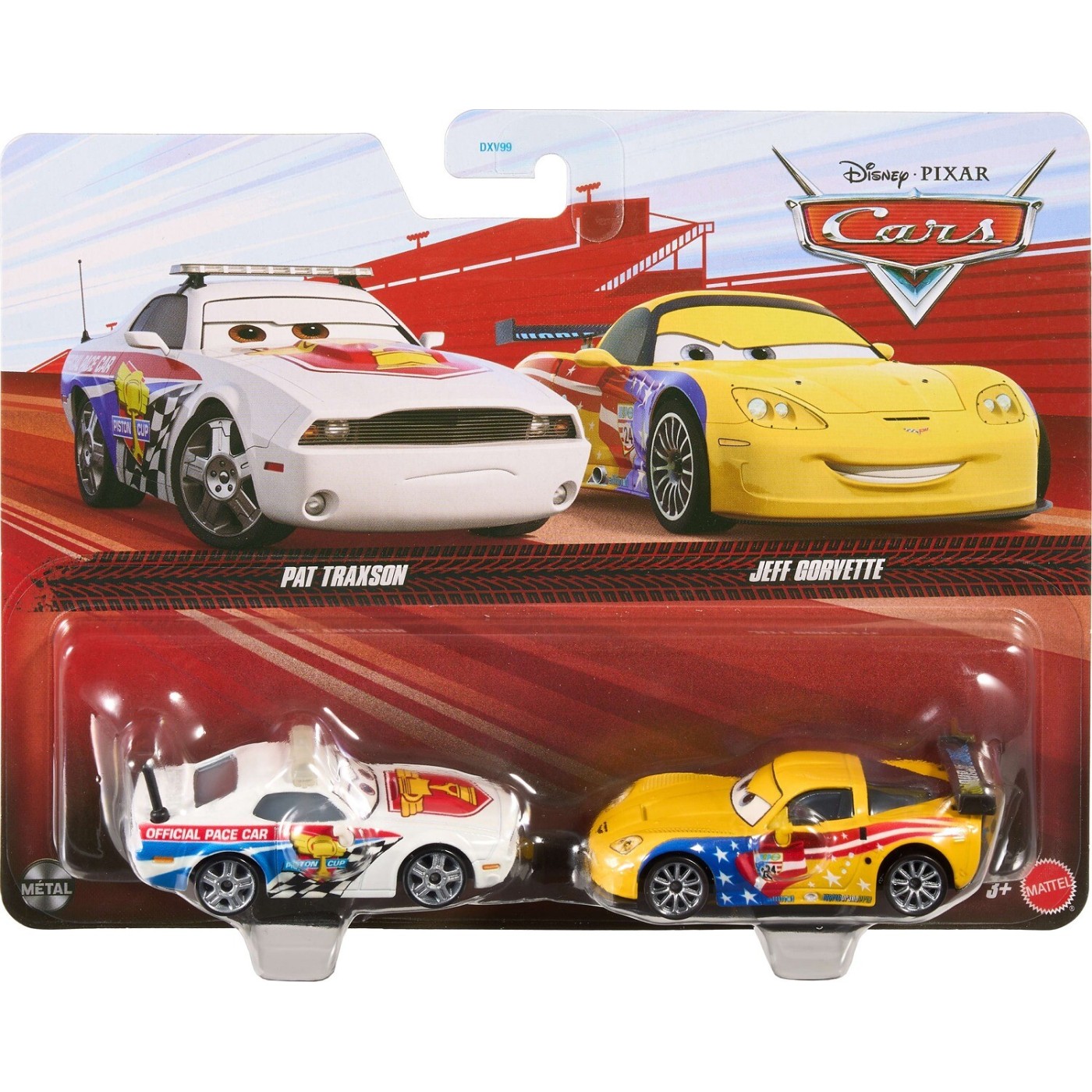 Mattel Disney and Pixar Cars 2-pack, Set of 2 1:55 Scale Die-cast Toy ...
