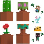 Mattel Minecraft Mini Mode Bloom Blocks Action Figure With Sand Compound (characters May Vary) HTK99 / JKF69 194735348527