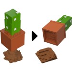 Mattel Minecraft Mini Mode Bloom Blocks Action Figure With Sand Compound (characters May Vary) HTK99 / JKF67 194735348534