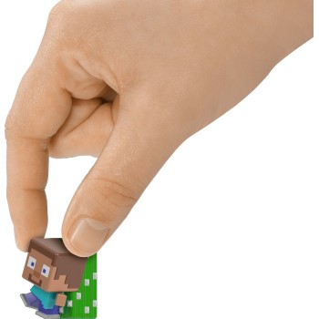 Mattel Minecraft Mini Mode Bloom Blocks Action Figure With Sand Compound (characters May Vary) HTK99 / JKF67 194735348534