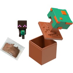 Mattel Minecraft Mini Mode Bloom Blocks Action Figure With Sand Compound (characters May Vary) HTK99 / JKF70 194735348558
