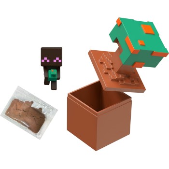 Mattel Minecraft Mini Mode Bloom Blocks Action Figure With Sand Compound (characters May Vary) HTK99 / JKF70 194735348558