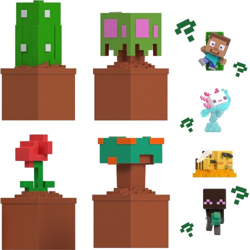 mattel minecraft mini φιγούρες εξορυξης mc dashing enderman HTK99 / JKF70 194735348558