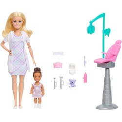 Mattel Barbie Careers Dolls and Accessories With Fashion Doll, Stylized Hair, and Storytelling Pieces JCR71 / JMK14 194735378715
