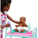 Mattel Barbie Σετ Επαγγελματα Με Παιδακια 6 Σχεδια Careers Baby Doctor Doll JCR71 / JMK13 194735378692