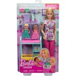 Mattel Barbie Σετ Επαγγελματα Με Παιδακια 6 Σχεδια Careers Baby Doctor Doll JCR71 / JMK12 194735378746