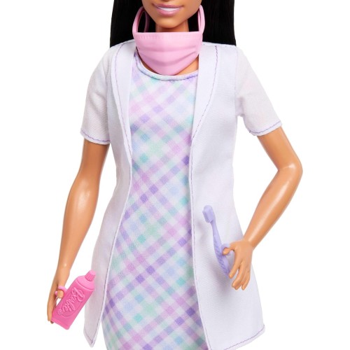 Mattel Barbie Σετ Επαγγελματα Με Παιδακια 6 Σχεδια Careers Dentist Doll JCR71 / JMK15 194735378760
