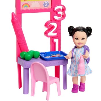 Mattel Barbie Σετ Επαγγελματα Με Παιδακια 6 Σχεδια Careers Teacher Doll JCR71 / JMK16 194735378722